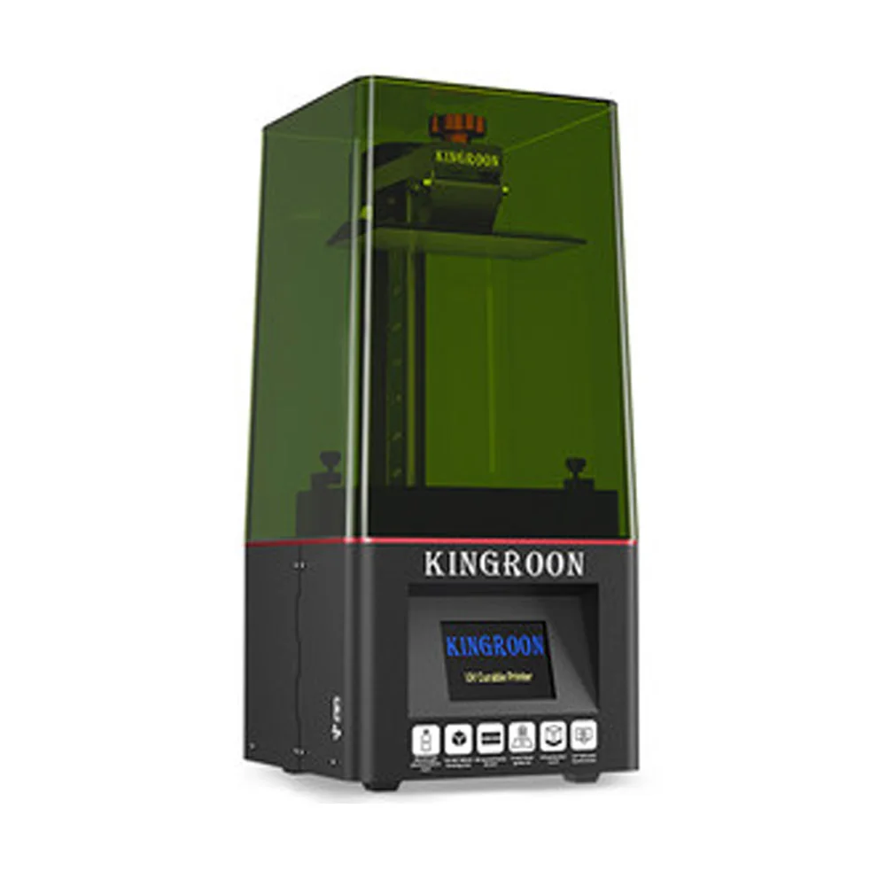 Светоотверждаемый 3D-принтер KP6 Plus с 6,6-дюймовым экраном 4k, настольный высокоточный домашний ЖК-принтер начального уровня из фоточувствительной смолы - 0