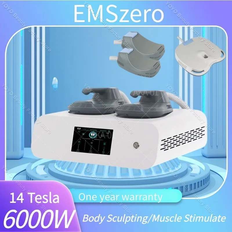 14 Тесла 6000 Вт EMSzero Neo DLS-EMSlim Nova EMS HI-EMT RF Sculpt Body Shaping Muscle Machine Электромагнитная Потеря Веса - 0