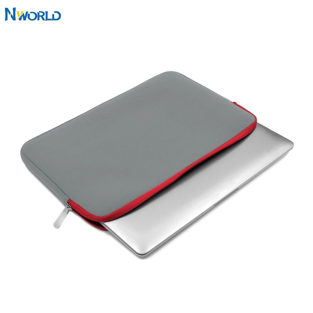 Nworld Новый дизайн Портативной сумки для ноутбука с застежкой-молнией для ноутбука Macbook Ipad - 0