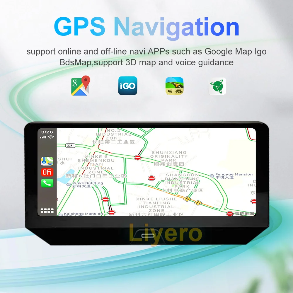 Liyero 12,3 Дюймов Авто Android 12 Для Toyota RAV4 Rav 4 XSE 2019-2022 Автомобильный Радио Стерео Плеер GPS Навигация Видео Carplay DSP 4G - 1