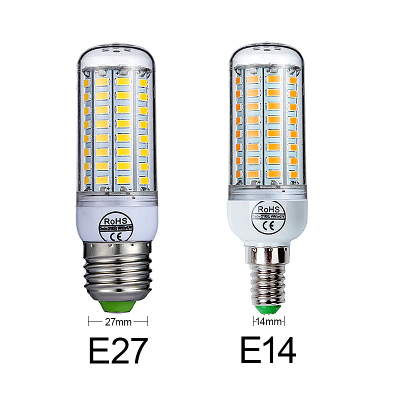 Goodland Светодиодная лампа E27 Светодиодные лампочки E14 Светодиодная лампа 220 В 6 шт. Люстра Bombilla для дома, гостиной - 1
