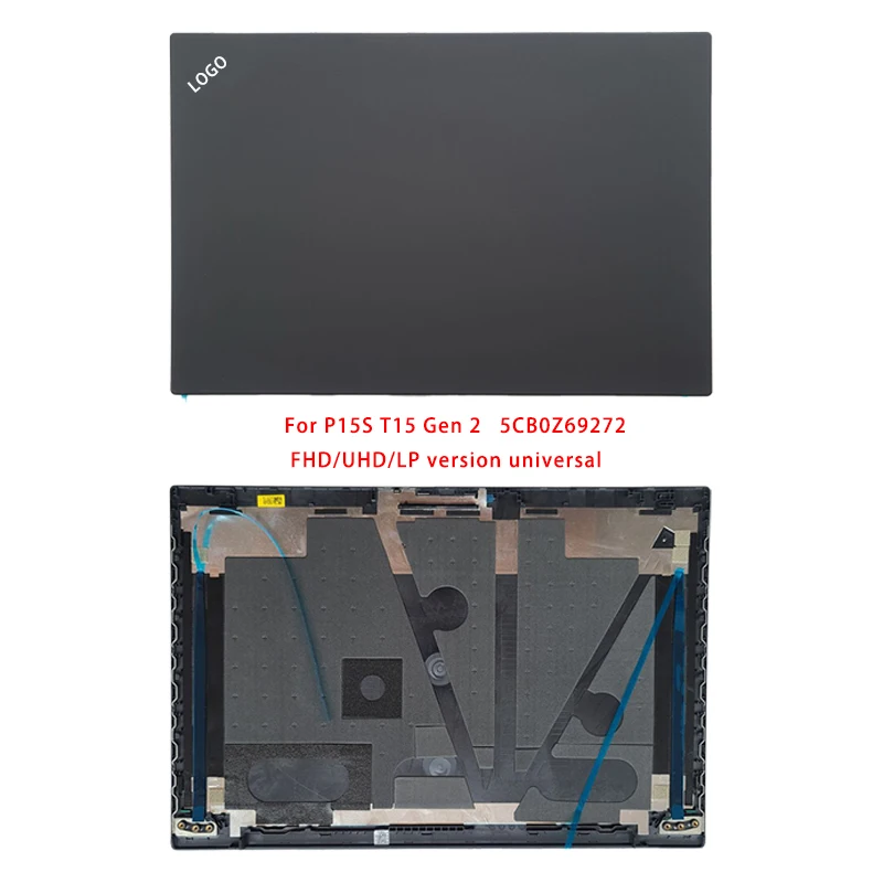 Новинка для Lenovo ThinkPad P15s T15 Gen 2; Сменные Аксессуары Для ноутбуков ЖК-задняя крышка/Подставка для рук/Дно С ЛОГОТИПОМ Черный Серый - 1