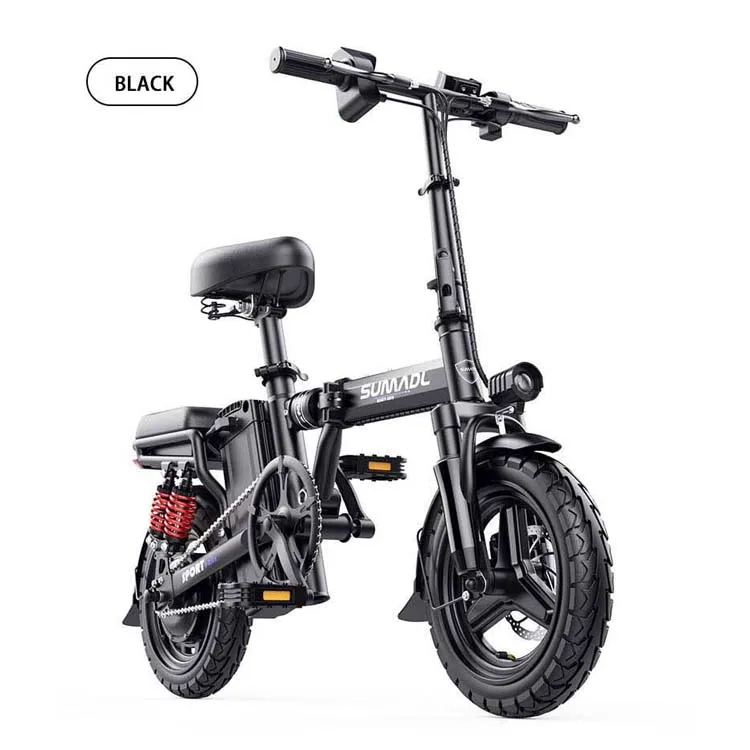 Оптовая Китай дешевая цена 48v 250w 8ah литиевая батарея 14 дюймовая шина ebike электрический велосипед складной электрический городской велосипед - 1