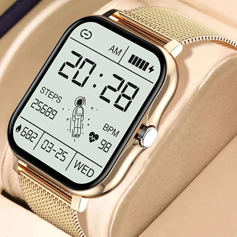 Смарт-Часы Мужские Женские Smartwatch 2022 с Bluetooth-Подключением, Фитнес-Трекер для Apple iPhone SE LG Q6 X600Motorola XT1635 MOTO Z - 1