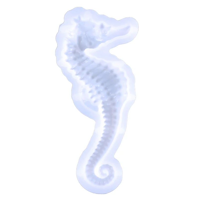 Силиконовая форма Seahorse 3D Животная форма из смолы Брелок для Ключей Подвеска Силиконовая форма Кристаллическая Эпоксидная форма DIY Форма для литья ювелирных изделий - 2