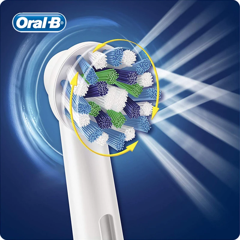 Сменные Насадки Oral B EB50 Cross Action для Электрической Зубной щетки Oral B DB4010 Vitality Глубоко Очищают Зубы - 2