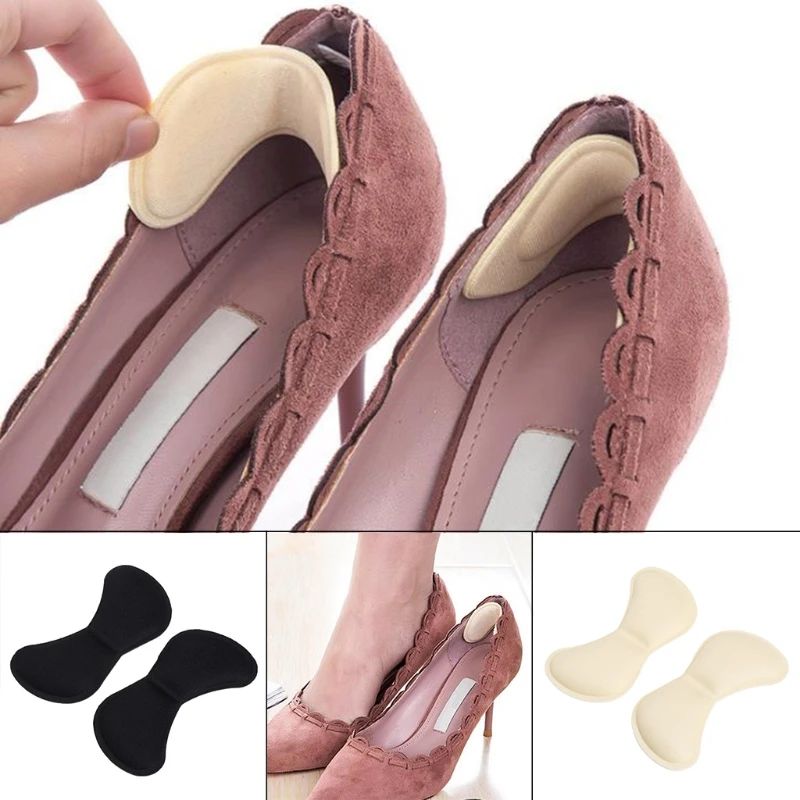1 пара Силиконовых Стелек Для обуви Гелевые подушечки Для Ухода за Ногами Гелевые подушечки для пяток - 3