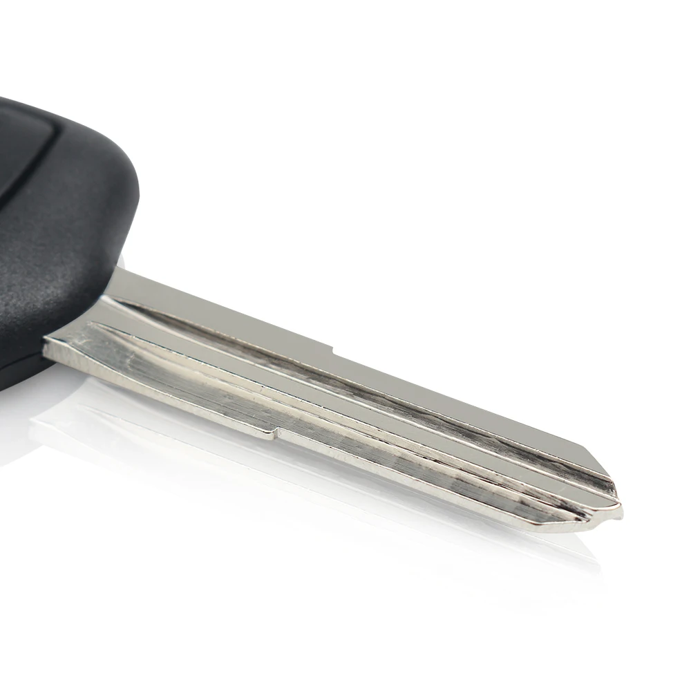 KEYYOU 2 кнопки дистанционного ключа автомобиля чехол для Mitsubishi Outlander ASX 2006-2015 434 МГц ID46 чип MIT11 лезвие - 3