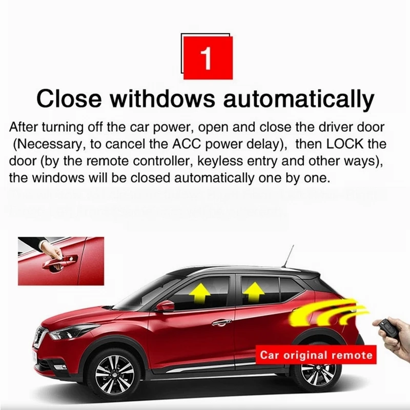 Автоматическое Реле автоматического закрывания стеклоподъемника для Honda CR-V/Civic (2014-2016) Только с одним левосторонним приводом Autmatic Window - 3