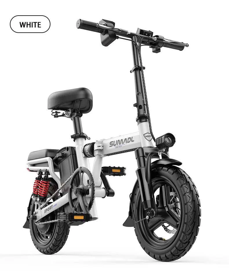 Оптовая Китай дешевая цена 48v 250w 8ah литиевая батарея 14 дюймовая шина ebike электрический велосипед складной электрический городской велосипед - 3