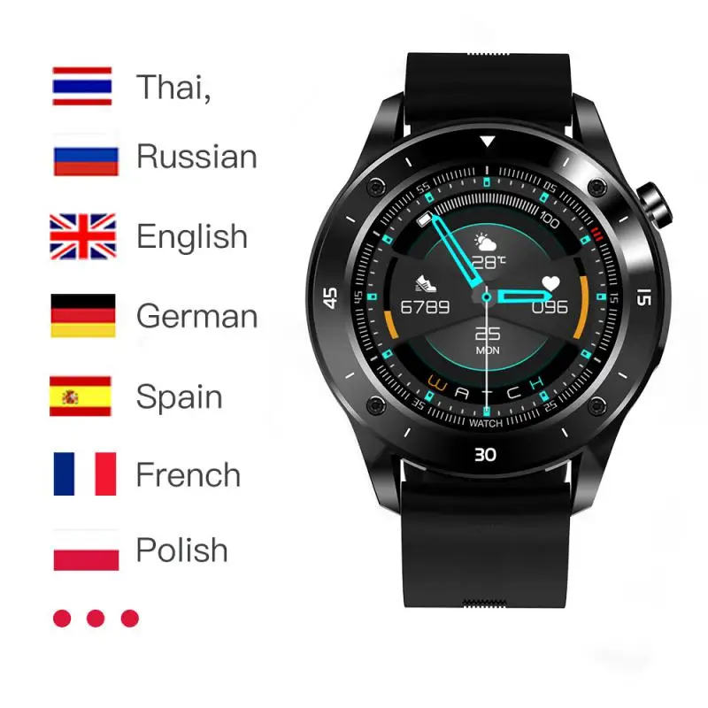 Lenovo Мужские Спортивные Смарт-часы GT5 с Полным Сенсорным Управлением Частотой сердечных сокращений по Bluetooth, Умные Часы, Фитнес-Трекер, GPS Браслет, Женский Подарок 2023 - 3
