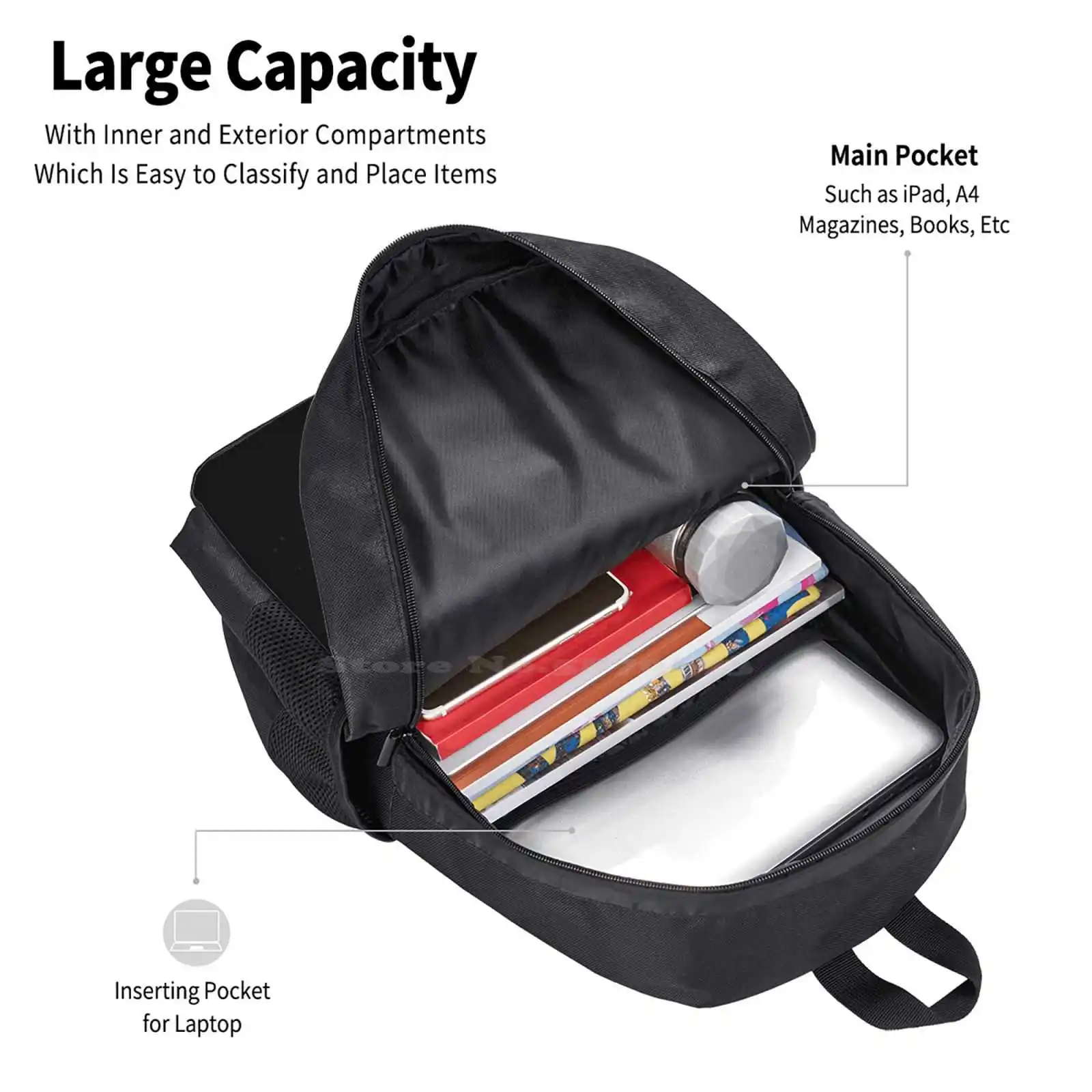 Печально Известная школьная сумка, рюкзак большой емкости для ноутбука, Печально известный Второй сын Дэлсин Роу, Видеоигры - 4