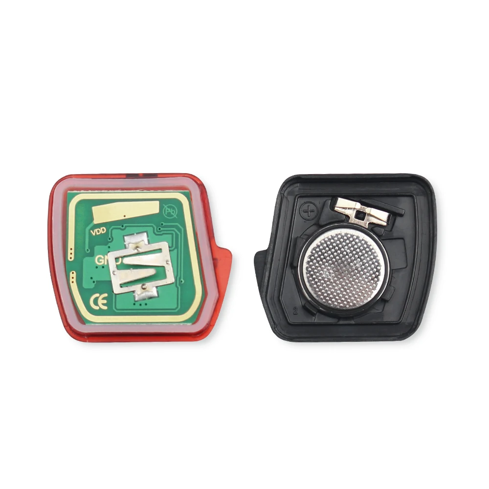 KEYYOU 2 кнопки дистанционного ключа автомобиля чехол для Mitsubishi Outlander ASX 2006-2015 434 МГц ID46 чип MIT11 лезвие - 5