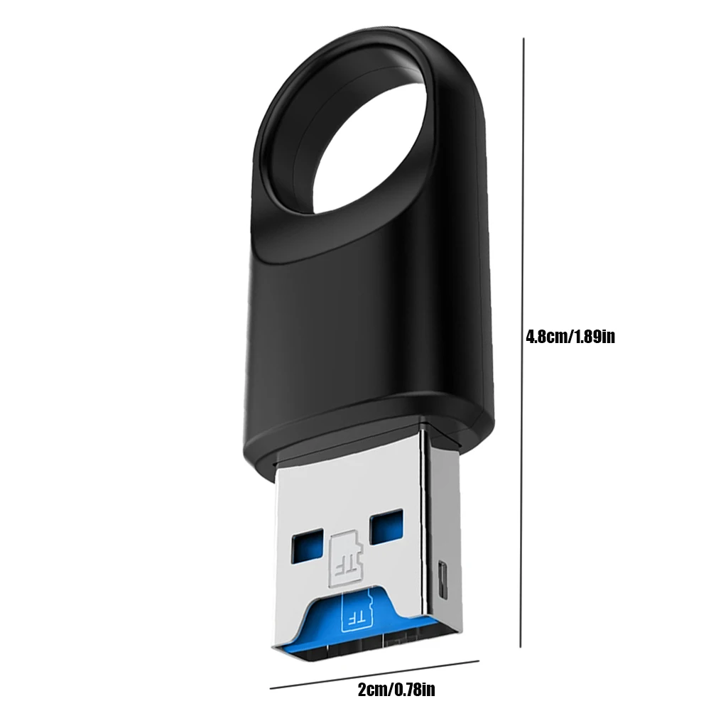 Устройство чтения карт памяти USB 3.0 Высокоскоростной адаптер для чтения карт памяти USB 3.0 для TF SD ПК Компьютер ноутбук - 5