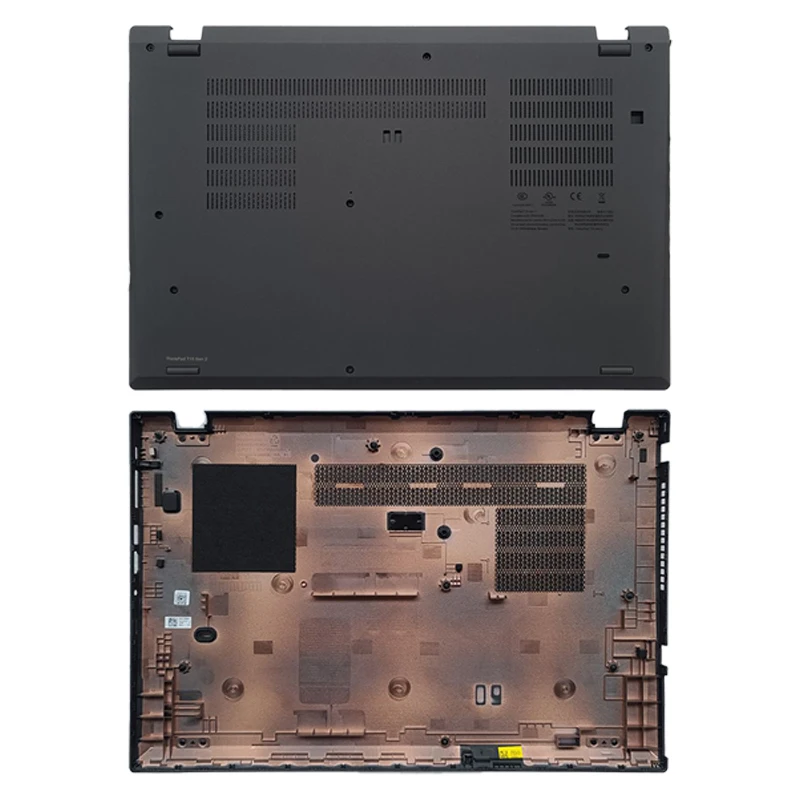 Новинка для Lenovo ThinkPad P15s T15 Gen 2; Сменные Аксессуары Для ноутбуков ЖК-задняя крышка/Подставка для рук/Дно С ЛОГОТИПОМ Черный Серый - 5