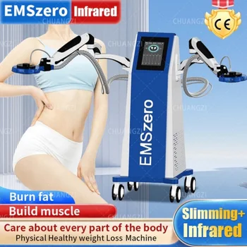 Emszero 2 в 1 Инфракрасный массаж, формирующий скульптуру, HI-EMT для похудения, радиочастотный миостимулятор 14 Тесла
