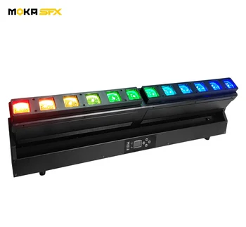 MOKA SFX 12x40w Pixel Beam Bar Light Движущаяся Головка DMX Zoom Wash RGBW 4 В 1LED DJ Светильники для ночных клубов и Дискотек