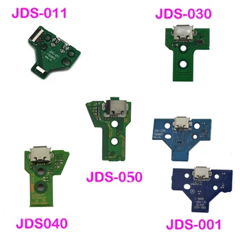 100шт USB Порт Зарядки Гнездо Зарядного Устройства Замена Платы Запчасти Для Ремонта PS4 Контроллера JDS-050 5.0 011 001 030 040