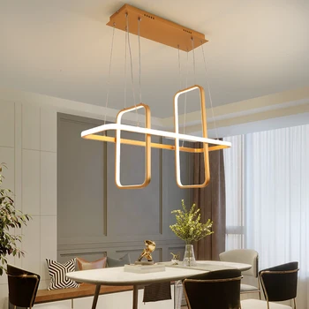 Креативная современная светодиодная люстра NEO GLeam Для гостиной Спальни Столовой Бара кухни 110 В 220 В Подвесная Люстра