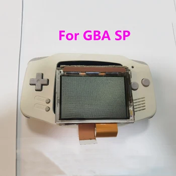 5 шт. Сменный ЖК-экран для GameBoy Advance SP Для консольного контроллера GBA SP, стеклянное зеркало, заменяющая часть ЖК-экрана