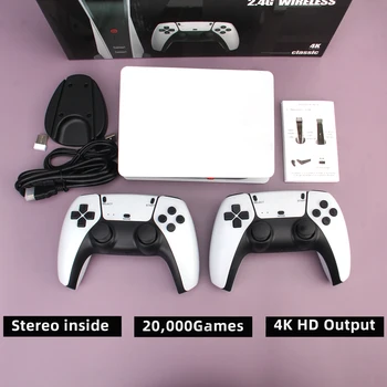 Игровая консоль M5-PS5 Video Gamebox 20000 Ретро Аркадные Игры Встроенный Динамик 2,4G Беспроводной контроллер ДЛЯ PS1/CPS/FC/GBA