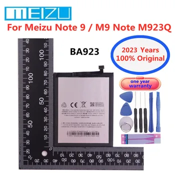 2023 Года 100% Оригинальный 4000 мАч BA923 Аккумулятор Для Meizu Note 9/M9 Note M923Q M923H Телефон Высококачественные Аккумуляторы + Бесплатные инструменты