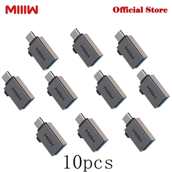 MIIIW Type-C-USB Адаптер Mini USB 3.0 Интерфейс Передачи Питания OTG Разъем Для Конвертеров Xiaomi Huawei Samsung