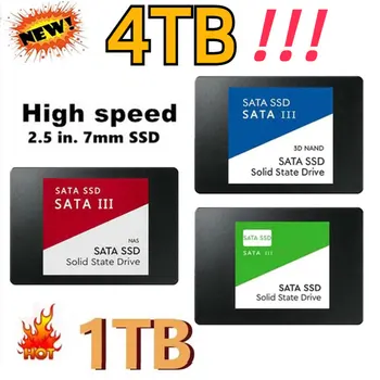 SATA SSD 2,5 Дюймовый Высокоскоростной твердотельный накопитель 240 ГБ 480 ГБ 500 ГБ 512 ГБ HD 1 ТБ Внутренний твердотельный накопитель 2 ТБ Твердотельный Накопитель Для Ноутбука SSD Notebook