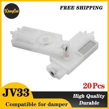 20шт JV33 Чернильный демпфер для Mimaki JV33 JV5 CJV30 Печатающая головка Демпфер Совместимый фильтр чернил с растворителем dx5 принтер печатающая головка DX5 демпфер