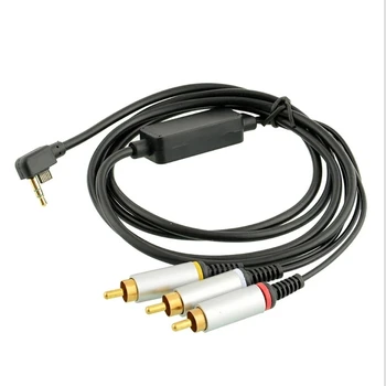 AV-кабель, Видеоадаптер 3RCA, Удлинитель Шнура, Сменный Компонентный Кабель для PSP2000 3000 -3 метра