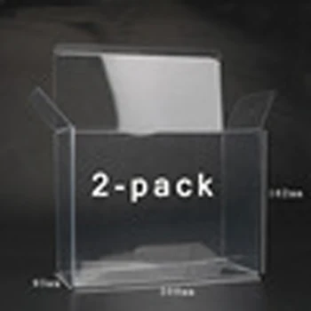 10 шт. Прозрачный чехол из ПЭТ-пластика с дисплеем для Funko pop, коробка для хранения ограниченной серии из 2 предметов