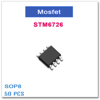 50ШТ SOP8 STM6726 N-канальный Высококачественный STM 6726 Оригинальный 60V 8.4A