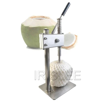 Ручной Вертикальный нож для вскрытия кокосовых орехов Инструмент для сверления отверстий в кокосовых орехах Фруктовый магазин Машина для вскрытия кокосовых орехов