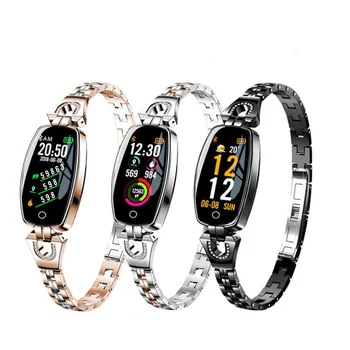 Новые Женские Смарт-Часы ip67, Водонепроницаемый Монитор сердечного ритма, Bluetooth, Спортивный Фитнес-Браслет Для iOS Android, Женские Умные часы