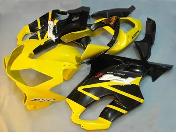 Высококачественный комплект обтекателей для литья под давлением ABS для Honda CBR600 F4I 2001 2002 2003 желто-черный комплект обтекателей CBR600 01 02 03