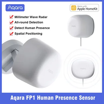 Aqara FP1 Датчик Присутствия человека Zigbee Умный Дом Высокоточный Датчик Движения Детектор Для приложения Aqara и Apple Homekit