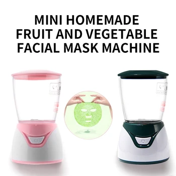 Мини-машина для маски для лица, бытовой увлажняющий косметический инструмент, Зеленая/розовая машина для маски для лица, самодельная маска для лица