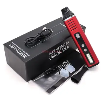 Оригинальный Сухой Травяной Испаритель Pathfinder V2 Kit Электронные Сигареты 2200 мАч с OLED-экраном Herbal Vape Pen Vaper Smoke Kits
