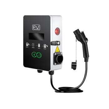 Тип 2 трехфазная зарядная станция для электромобилей IEC 62196-2 штекер 16A стандарта ЕС, Автомобильное зарядное устройство для электромобилей мощностью 11 кВт, Быстрое зарядное устройство для электромобилей