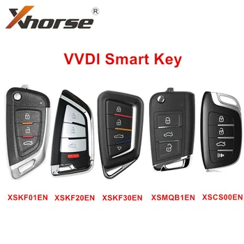 Универсальный Дистанционный Смарт-ключ Xhorse VVDI с функцией приближения XSKF01EN XSMQB1EN XSCS00EN XSKF20EN XSKF30EN для инструмента VVDI Key