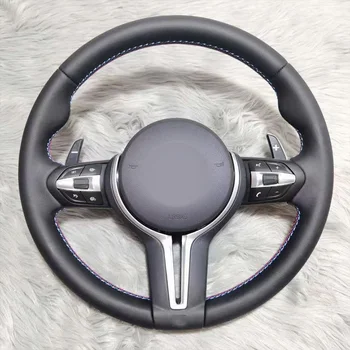 Для BMW Sport LED рулевое колесо из углеродного волокна, модифицированное рулевое колесо, Автомобильное рулевое колесо