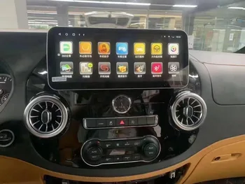 Для Mercedes Benz V Class Vito Viano Valente Metris W447 Android 9 Carplay Радио Плеер Автомобильный GPS Навигация Мультимедийное Головное Устройство