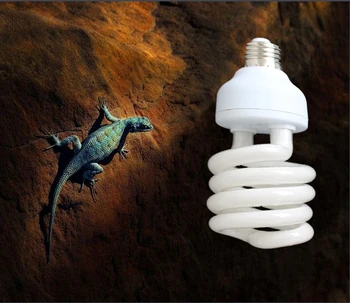 Компактная люминесцентная лампа для вивария с рептилиями 110 В 220 В 10,0 UVB UVA UV 26 Вт 10,0 E27 винтовая лампа P415