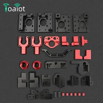 Toaiot Voron V0.1 Corexy 3D принтер Рамка Комплект Черный Красный Металлические детали на станке с ЧПУ