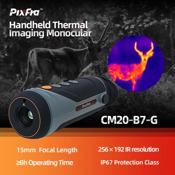 Тепловизионная камера Pixfra CM20-B7-G Ночного Видения для HuntOutdoor Ручной Детектор Наблюдения Патруль WiFiWaterproof Thermal lmager