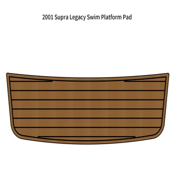 2001 Supra Legacy Платформа для плавания Коврик для Лодок Из искусственной пены EVA, Настил из Тикового дерева
