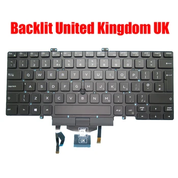 Великобритания Клавиатура для ноутбука DELL latitude 5400 5401 5410 5411 07D2R0 7D2R0 PK132FB3A15 18120100096 С Подсветкой