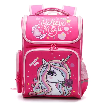 школьный рюкзак с единорогом для детей, милый аниме-Рюкзак, Детские Школьные сумки для девочек-подростков, школьный рюкзак mochila escolar infantil