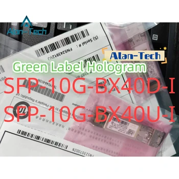 Голограмма с зеленой этикеткой SFP-10G-BX40D-I/SFP-10G-BX40U-I BIDI SFP + Модуль приемопередатчика 1330/1270 нм 40 км