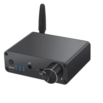 Цифроаналоговый преобразователь BAAY Bluetooth DAC 192 кГц с усилителем для наушников, встроенный приемник AAC 5.0